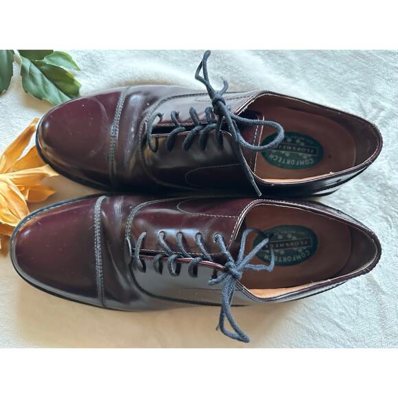 Florsheim Dark Brown Dress Shoes 11M - Picture 2 of 5